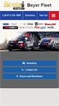 Mobile Screenshot of beyerfleet.com