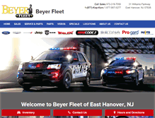 Tablet Screenshot of beyerfleet.com